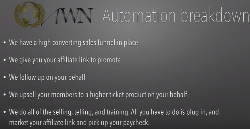 promote any biz with automated wealth network