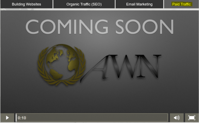 awn paid traffic coming soon