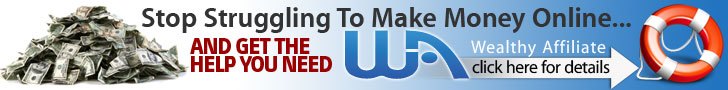 Wealthy Affiliate University- Stop struggling to make money